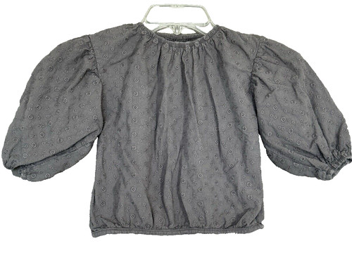 Top zara manica sbuffo - top,