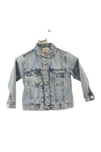 Giacca camionista denim blu