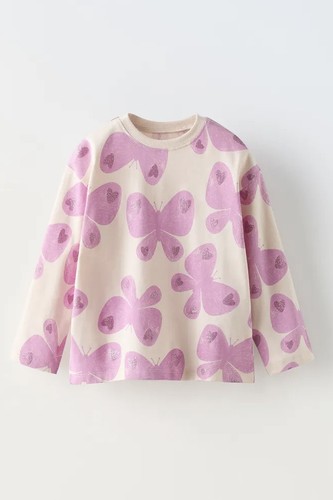 Top manica lunga - , rosa