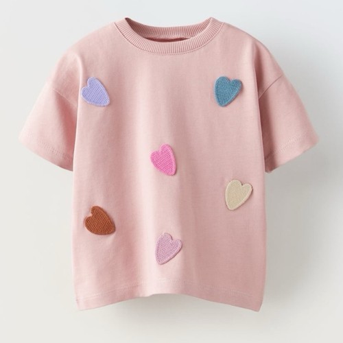 Shirt zara rosa con - rosa,
