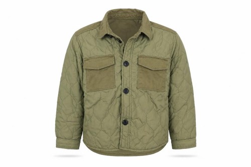 Giacca trapuntata verde - , manica