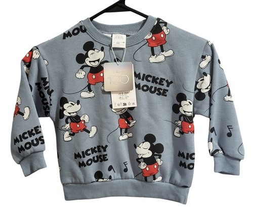 Felpa zara topolino disney 100 - zara,